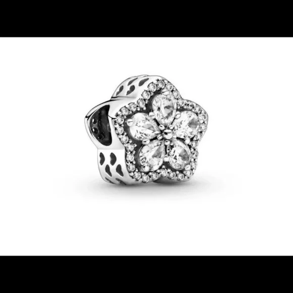 Pave Pandora Dazzling Snowflake Charm Pandora Jewelry Pandora